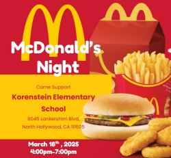McDonalds Night